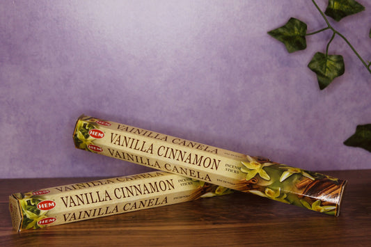 HEM Vanilla Cinnamon Incense (20 sticks)