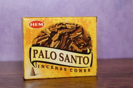 HEM Palo Santos Cone Incense (10 Cones)