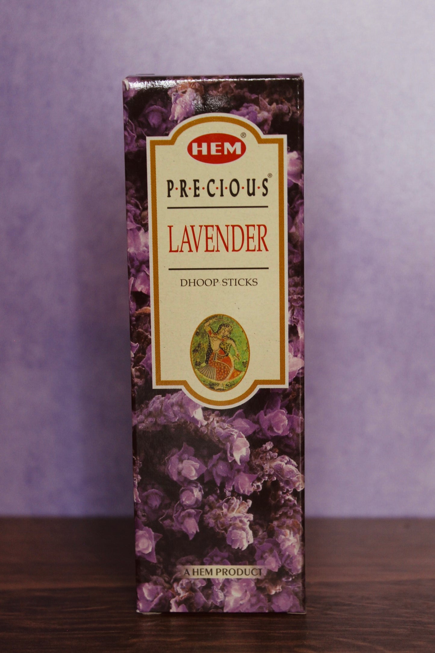 Lavender Dhoop Sticks (12 sticks, 3.5” long)
